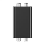 Isolador de Loop de Terra de Áudio RCA Redutor de Ruído Anti-Interferência Elimina Som de Corrente Receptor Bluetooth, Quadrado, Elíptico