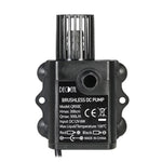 Bomba de Água para Fonte de Circulação de Água Fria DC12V Micro Brushless, QR50C