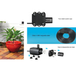 Bomba de Água para Fonte de Circulação de Água Fria DC12V Micro Brushless, QR50C