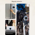 Coluna Bluetooth Sem Fios Magnética com Subwoofer Mini Portátil TWS para Telemóvel, CQ01 Preto, CQ01 Branco