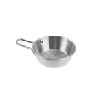 304 Stainless Steel Seasoning Bowl Restaurant Rice Wine Snack Serving Bottle, 10.5cm With Handle Silver, 12cm With Handle Silver, 13cm With Handle SIlver, 14cm With Handle Silver, 17cm With Handle Silver, 10.5cm With Handle Gold, 12cm With Handle Gold ...