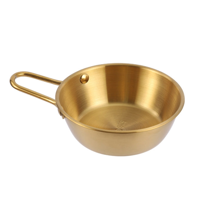 304 Stainless Steel Seasoning Bowl Restaurant Rice Wine Snack Serving Bottle, 10.5cm With Handle Silver, 12cm With Handle Silver, 13cm With Handle SIlver, 14cm With Handle Silver, 17cm With Handle Silver, 10.5cm With Handle Gold, 12cm With Handle Gold ...