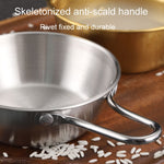 304 Stainless Steel Seasoning Bowl Restaurant Rice Wine Snack Serving Bottle, 10.5cm With Handle Silver, 12cm With Handle Silver, 13cm With Handle SIlver, 14cm With Handle Silver, 17cm With Handle Silver, 10.5cm With Handle Gold, 12cm With Handle Gold ...