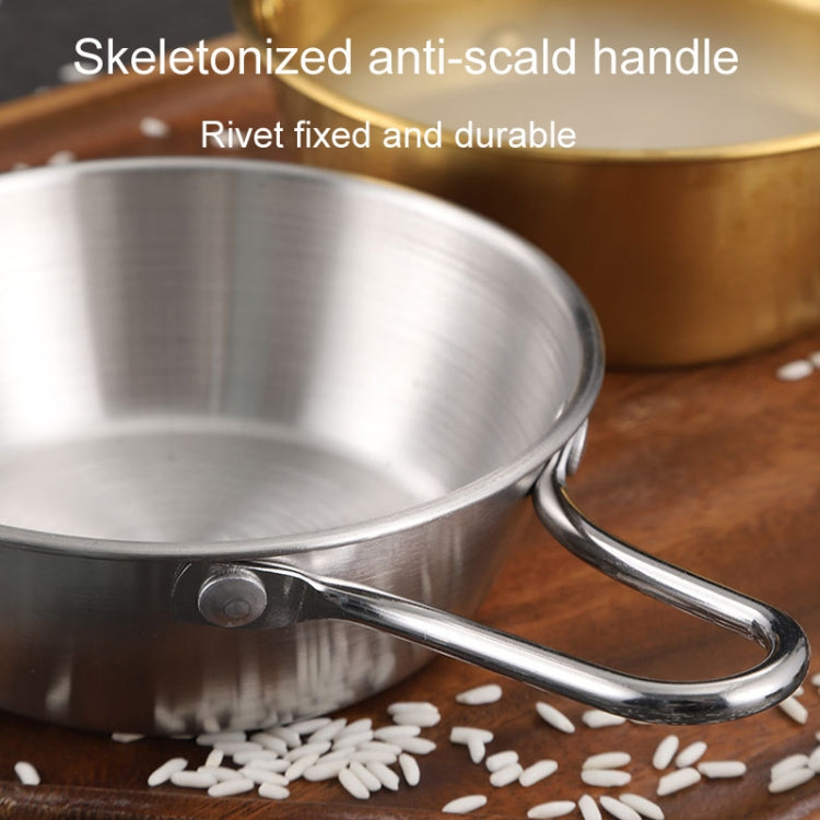 304 Stainless Steel Seasoning Bowl Restaurant Rice Wine Snack Serving Bottle, 10.5cm With Handle Silver, 12cm With Handle Silver, 13cm With Handle SIlver, 14cm With Handle Silver, 17cm With Handle Silver, 10.5cm With Handle Gold, 12cm With Handle Gold ...