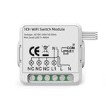 Módulo de Interruptor Inteligente para Alexa / Google Home / Tuya Smart Life APP, 1 Canal WiFi, 2 Canais WiFi, 3 Canais WiFi, 4 Canais WiFi, 1 Canal Zigbee, 2 Canais Zigbee, 3 Canais Zigbee, 4 Canais Zigbee