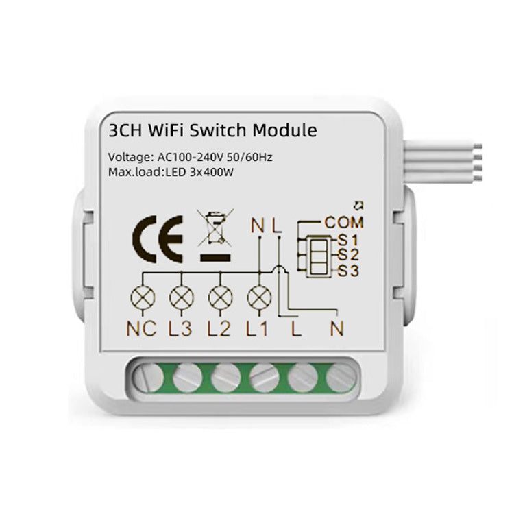 Módulo de Interruptor Inteligente para Alexa / Google Home / Tuya Smart Life APP, 1 Canal WiFi, 2 Canais WiFi, 3 Canais WiFi, 4 Canais WiFi, 1 Canal Zigbee, 2 Canais Zigbee, 3 Canais Zigbee, 4 Canais Zigbee