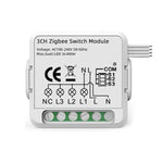 Módulo de Interruptor Inteligente para Alexa / Google Home / Tuya Smart Life APP, 1 Canal WiFi, 2 Canais WiFi, 3 Canais WiFi, 4 Canais WiFi, 1 Canal Zigbee, 2 Canais Zigbee, 3 Canais Zigbee, 4 Canais Zigbee