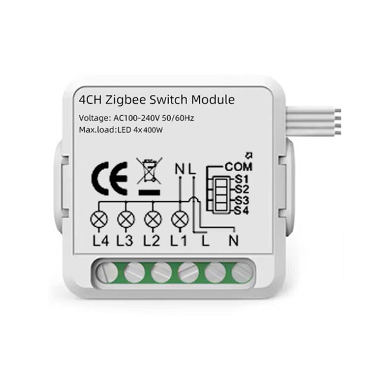 Módulo de Interruptor Inteligente para Alexa / Google Home / Tuya Smart Life APP, 1 Canal WiFi, 2 Canais WiFi, 3 Canais WiFi, 4 Canais WiFi, 1 Canal Zigbee, 2 Canais Zigbee, 3 Canais Zigbee, 4 Canais Zigbee