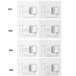 Módulo de Interruptor Inteligente para Alexa / Google Home / Tuya Smart Life APP, 1 Canal WiFi, 2 Canais WiFi, 3 Canais WiFi, 4 Canais WiFi, 1 Canal Zigbee, 2 Canais Zigbee, 3 Canais Zigbee, 4 Canais Zigbee