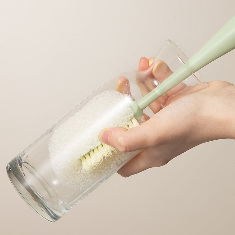 Escova para Caneca com Esponja Removível e Cabo Longo, Escova de Limpeza para Copos Domésticos