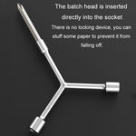 Boiler Washing Machine Disassembly Cleaning Repair Tools Multifunctional Screwdriver Trident Wrench, 5pcs/Set