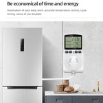 Termóstato Digital Inteligente com Controlo de Temperatura por Contagem Decrescente Interruptor de Tomada Temporizador Controlador de Temperatura, Ficha US