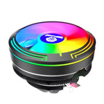 Ventoinha de Arrefecimento para CPU de Secretária com Luz LED Colorida 4 Pinos, Ice Blade W120