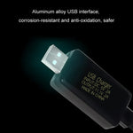 Carregador USB para Bateria de Lítio 11.1V 2A 3S com Luz, Ficha de 4 Pinos