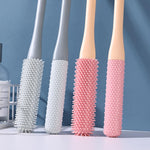 Foot Washing Brush Dry and Wet Toe Cleaning and Anti-Itch Brush, Short Bristle, Long Bristle