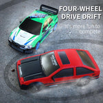 Brinquedo de carro de corrida elétrico de controlo remoto 4WD Drift em escala 1:24, SC24A01, SC24A02, SC24A03, SC24A04, SC24A05, SC24A06, SC24A07, SC24A08, SC24A09, SC24A10, SC24A11, SC24A12
