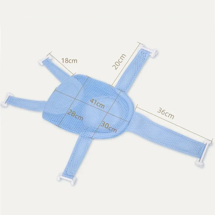 Rede de Apoio para Banheira de Bebé Tapete Suspenso Antiderrapante para Banho de Recém-nascido, 5 Fechos Azul, 5 Fechos Rosa, 5 Fechos Verde, Tipo T Azul, Tipo T Rosa, Tipo T Verde