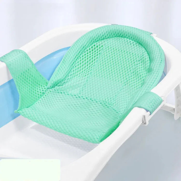 Rede de Apoio para Banheira de Bebé Tapete Suspenso Antiderrapante para Banho de Recém-nascido, 5 Fechos Azul, 5 Fechos Rosa, 5 Fechos Verde, Tipo T Azul, Tipo T Rosa, Tipo T Verde