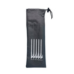 Saco de Armazenamento para Estacas de Solo Acessórios para Camping ao Ar Livre Saco de Armazenamento Portátil de Mão, S 20cm, M 30cm, L 40cm