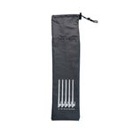 Saco de Armazenamento para Estacas de Solo Acessórios para Camping ao Ar Livre Saco de Armazenamento Portátil de Mão, S 20cm, M 30cm, L 40cm