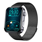 F300 smart watch with ECG and fitness tracking, showcasing Bluetooth calls and advanced health monitoring features.