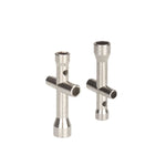 Chave cruzada para impressora 3D, soquete mini M2/M2.5/M3/M4 para parafusos e porcas, 2 peças