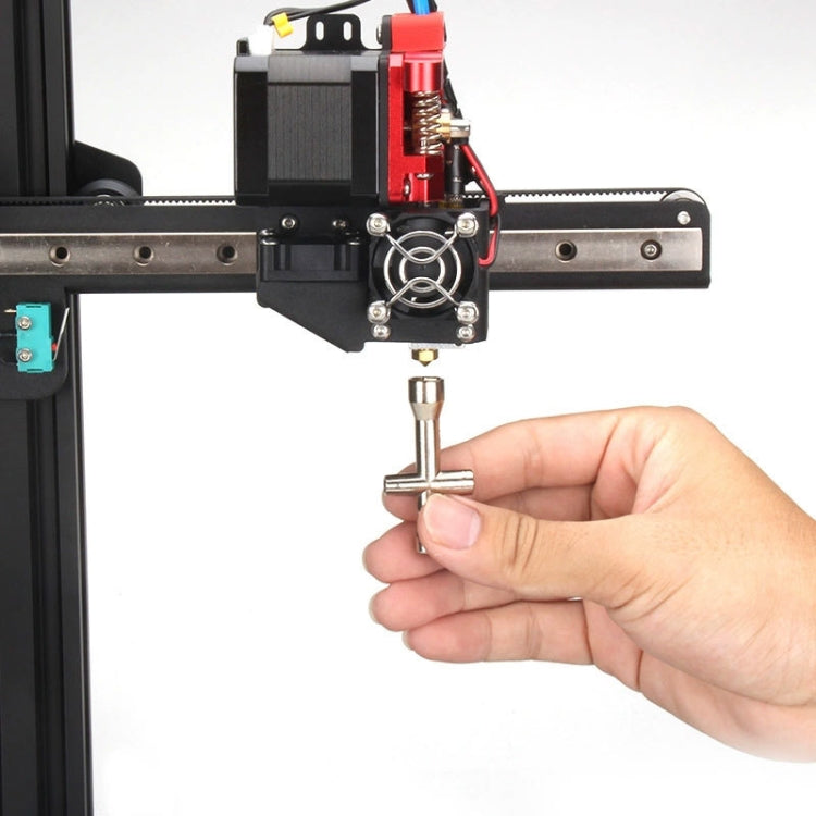 Chave cruzada para impressora 3D, soquete mini M2/M2.5/M3/M4 para parafusos e porcas, 2 peças