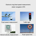 Gravador de Condução Android ADAS HD com Visão Noturna 1080P USB, Lente Única, Dupla Lente, Versão Lente Única WIFI