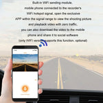 Gravador de Condução Android ADAS HD com Visão Noturna 1080P USB, Lente Única, Dupla Lente, Versão Lente Única WIFI