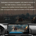 Gravador de Condução Android ADAS HD com Visão Noturna 1080P USB, Lente Única, Dupla Lente, Versão Lente Única WIFI