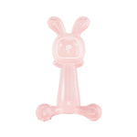 Mordedor para Bebé Coelho em Silicone de Grau Alimentar Sem BPA Vara de Dentição para Bebés Anti-mordedura, Cor Nano, Rosa, Transparente, Com Caixa Cor Nano, Com Caixa Rosa, Com Caixa Transparente