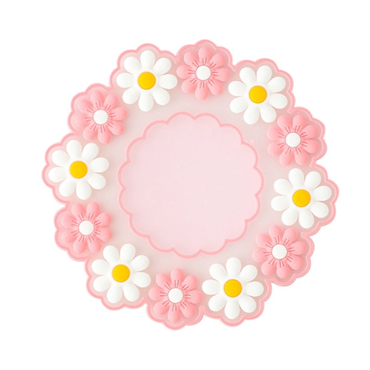 Porta-copos Margarida Resistentes a Altas Temperaturas para Uso Doméstico, Tapete Isolante para Mesa de Cozinha, Azul Pequeno, Rosa Grande, Azul Grande