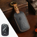 For Lexus RX270/ES240/LX570 Hallmo Car Key Cover, 3 Keys Blue, 3 Keys Black, 3 Keys Brown, 4 Keys Blue, 4 Keys Brown, 4 Keys Black