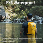 Saco Impermeável Naturehike Wet Dry IPX6 para Exterior, Praia, Mergulho, Natação e Rafting, 20L Caqui, 20L Amarelo, 30L Caqui, 30L Amarelo, 40L Caqui, 40L Amarelo
