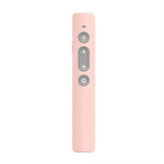 B1 Apontador Laser Infravermelho Multimédia para Ensino e Negócios, Caneta Sem Fios para Virar Páginas PPT, B1 (Preto), B1 (Branco), B1 (Rosa)