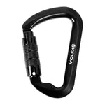 XINDA XD-8128 Mosquetão de Escalada em Rocha para Suporte de Carga Kits de Sobrevivência, Automático-Cinza, Automático-Preto, Rosqueado-Cinza, Rosqueado-Preto, Rosqueado-Laranja, Rosqueado-Azul, Rosqueado-Verde Escuro