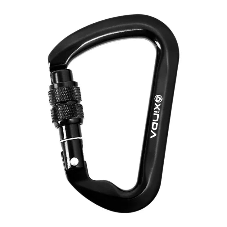 XINDA XD-8128 Mosquetão de Escalada em Rocha para Suporte de Carga Kits de Sobrevivência, Automático-Cinza, Automático-Preto, Rosqueado-Cinza, Rosqueado-Preto, Rosqueado-Laranja, Rosqueado-Azul, Rosqueado-Verde Escuro