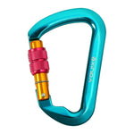 XINDA XD-8128 Mosquetão de Escalada em Rocha para Suporte de Carga Kits de Sobrevivência, Automático-Cinza, Automático-Preto, Rosqueado-Cinza, Rosqueado-Preto, Rosqueado-Laranja, Rosqueado-Azul, Rosqueado-Verde Escuro