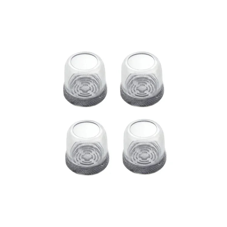 4pcs / Set Thickened Wear-Resistant Table And Chair Leg Covers Household Quiet Non-Slip Stool Foot Protector, Mini Small Round Transparent, Mini Small Round Light Gray, Mini Small Round Light Brown, Mini Small Square Transparent                        ...