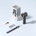 JisuLife FA53 Pro 1 Ventoinha Pequena Portátil de Mão com Refrigeração Potente e Alta Velocidade, Ventoinha de Secretária USB Recarregável