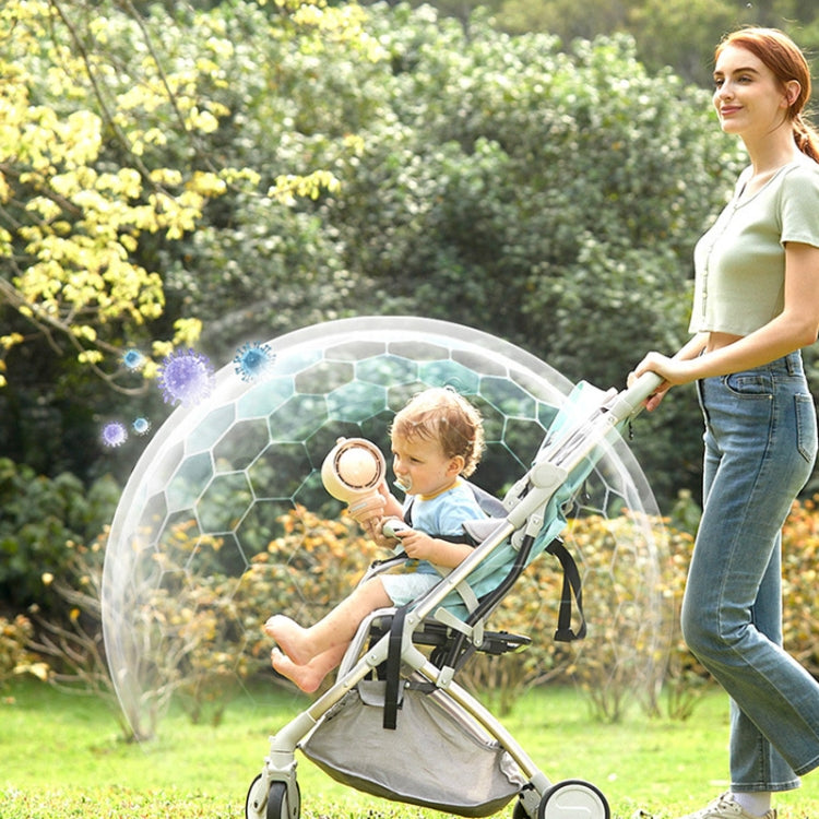 JisuLife Ventoinha para Carrinho Life2S Ventoinha Mini para Carrinho de Alta Velocidade e Economia de Energia, Ventoinha sem Hélices com Cabeça Oscilante e Purificadora de Ar, Life2S