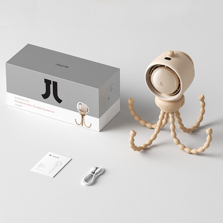 JisuLife Ventoinha para Carrinho Life2S Ventoinha Mini para Carrinho de Alta Velocidade e Economia de Energia, Ventoinha sem Hélices com Cabeça Oscilante e Purificadora de Ar, Life2S