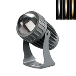 Projetor LED de 10W com Feixe Único, Iluminação Exterior Impermeável para Pilar e Parede, Lâmpada de Paisagem com Comando, Escolha 1 de 3 Cores, Escolha 1 de 5 Cores