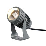 Projetor LED de 10W com Feixe Único, Iluminação Exterior Impermeável para Pilar e Parede, Lâmpada de Paisagem com Comando, Escolha 1 de 3 Cores, Escolha 1 de 5 Cores