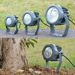 Projetor LED COB Impermeável para Exterior, Luzes para Cartaz, Lâmpada de Jardim, 5W Luz Branca, 10W Luz Branca, 10W Luz Verde, 10W 7 Cores, 20W Luz Branca, 20W Luz Verde, 20W 7 Cores, 30W Luz Branca, 30W Luz Verde, 30W 7 Cores, 50W Luz Branca...