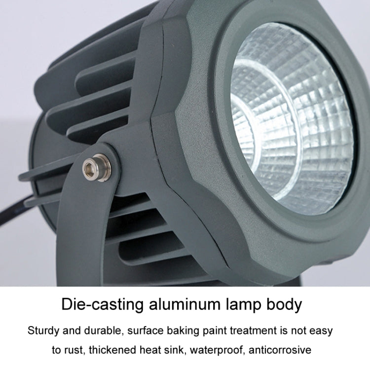 Projetor LED COB Impermeável para Exterior, Luzes para Cartaz, Lâmpada de Jardim, 5W Luz Branca, 10W Luz Branca, 10W Luz Verde, 10W 7 Cores, 20W Luz Branca, 20W Luz Verde, 20W 7 Cores, 30W Luz Branca, 30W Luz Verde, 30W 7 Cores, 50W Luz Branca...
