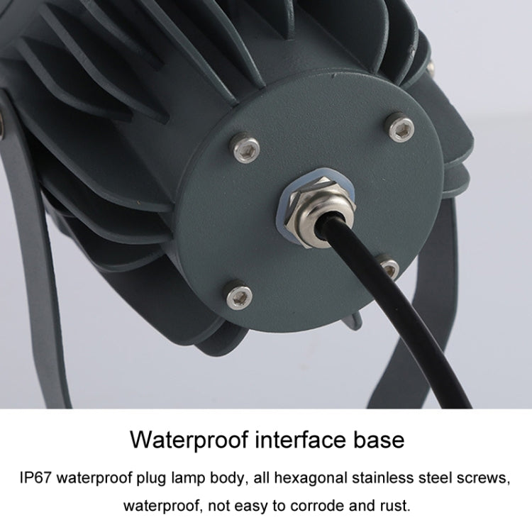 Projetor LED COB Impermeável para Exterior, Luzes para Cartaz, Lâmpada de Jardim, 5W Luz Branca, 10W Luz Branca, 10W Luz Verde, 10W 7 Cores, 20W Luz Branca, 20W Luz Verde, 20W 7 Cores, 30W Luz Branca, 30W Luz Verde, 30W 7 Cores, 50W Luz Branca...