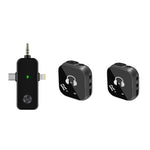 Sistema de Monitor In-ear Sem Fios 5.8G Suporta Monitorização com Auscultadores Duplos, Um para Dois, Um para Quatro