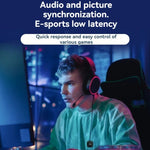 Sistema de Monitor In-ear Sem Fios 5.8G Suporta Monitorização com Auscultadores Duplos, Um para Dois, Um para Quatro