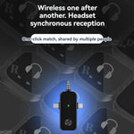 Sistema de Monitor In-ear Sem Fios 5.8G Suporta Monitorização com Auscultadores Duplos, Um para Dois, Um para Quatro